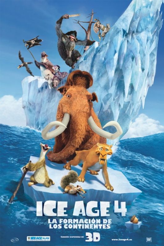 العصر الجليدي : انجراف القارات (الجزء الرابع) - Ice Age: Continental Drift 2012