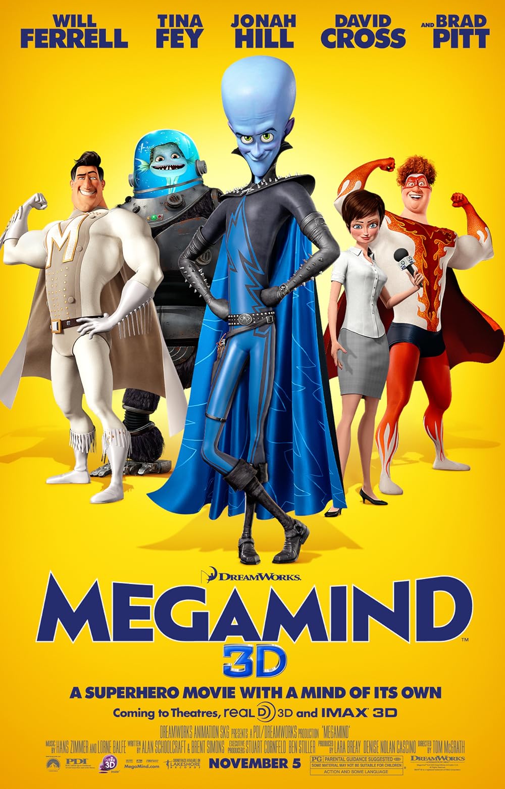 ميغامايند  - Megamind 2010