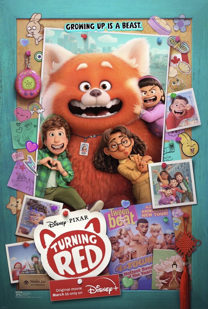 الباندا الاحمر  - Turning Red 2022